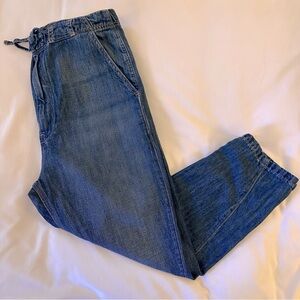 VINCE | Tie-Front Slouch Denim | M